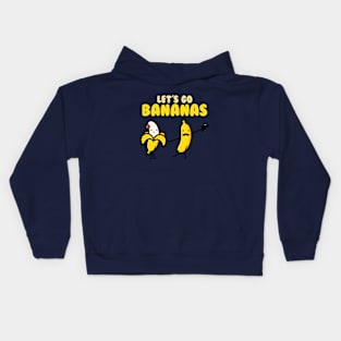 Funny Let's Go Bananas Kids Hoodie